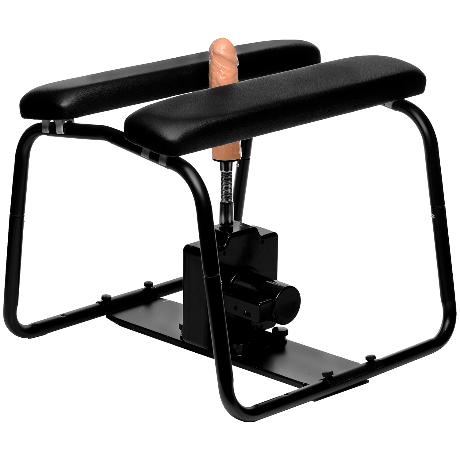 LoveBotz 4 in 1 Bangin Bench Sex Stol - Black Black