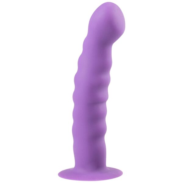 Lilla Silicone Suction Cup Dildo Purple