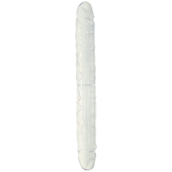 Crystal Clear Dobbelt Dildo - Clear Clear