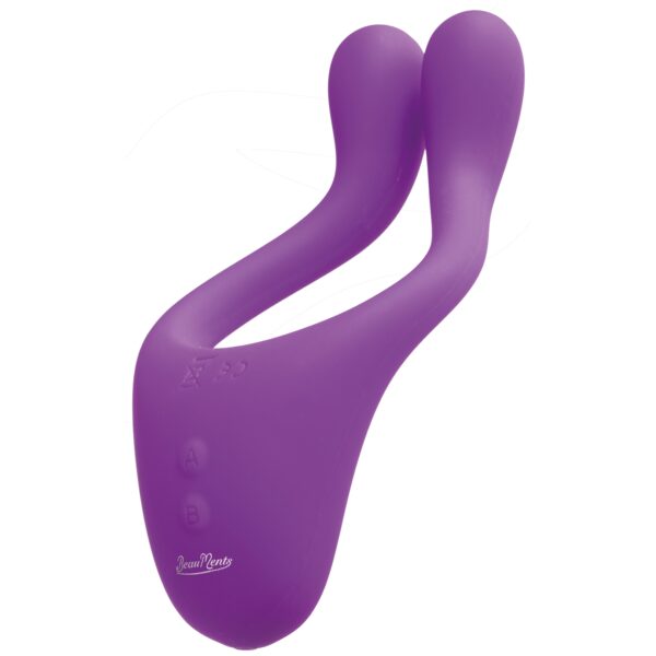 Beauments Doppio Par Vibrator - Purple Purple