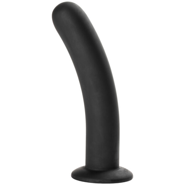 Sinful Slender Silikone Sort Dildo Large - Sort Sort