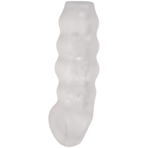 Oxballs Invader Penis Sleeve - Clear Clear