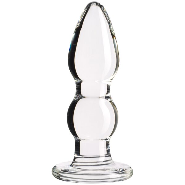 Sinful Groove Small Glas Butt Plug - Klar Klar