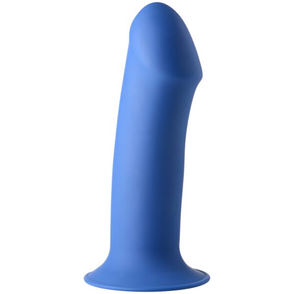 Squeeze-It Squeezable Blå Dildo 18,5 cm - Mørkeblå Mørkeblå