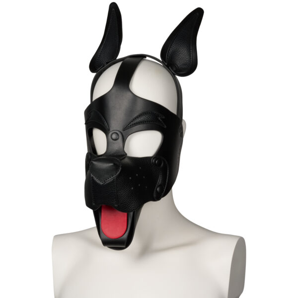 665 Playful Pup Hætte - Black Black