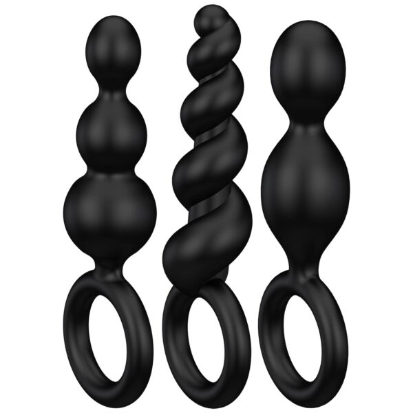 Sort Satisfyer - Booty Call Plugs Black