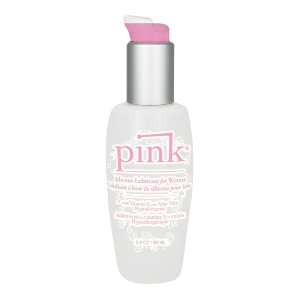 Pink Silikone Glidecreme - 80ml Gennemsigtig