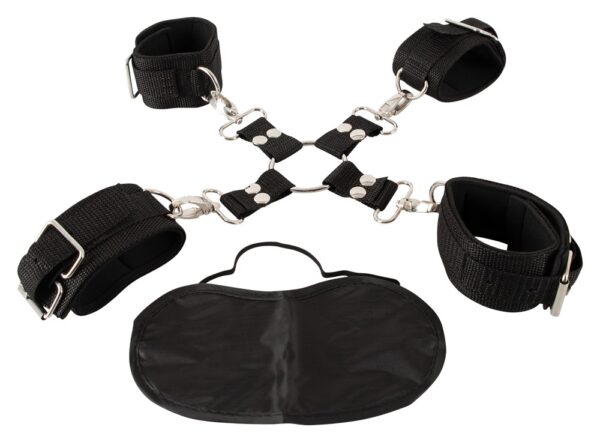 Lænkesæt "Heavy Duty Hogtie Kit" sort