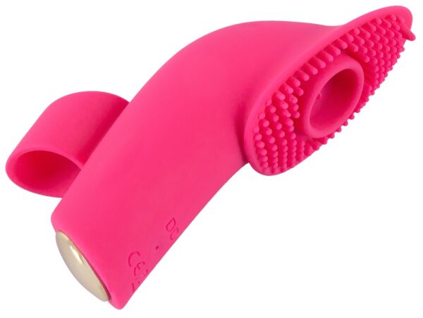 Licking and Pulsating Finger Stimulator pink