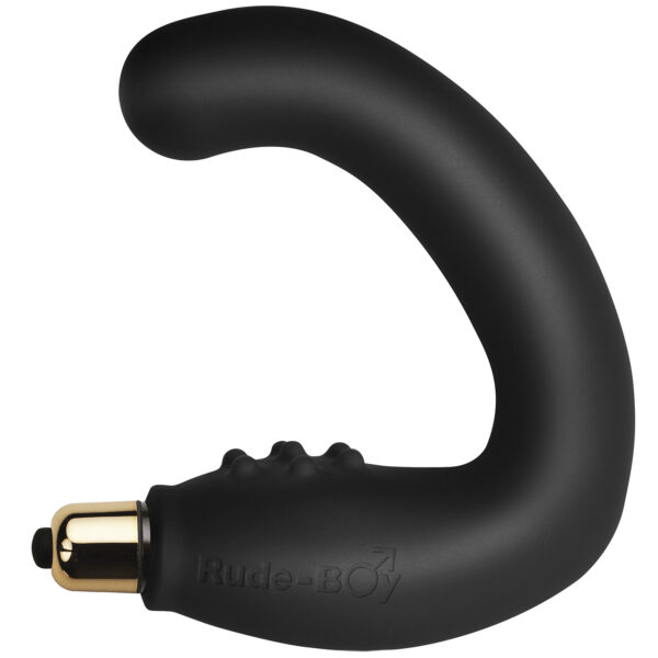 Rocks Off Rude Boy Prostata Vibrator - Black Black