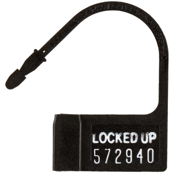 Plastic Locks til Kyskhedsbælte 10 stk - Black Black