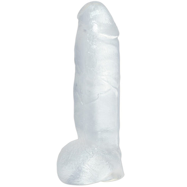 Crystal Clear Stor Jelly Dildo - Clear Clear