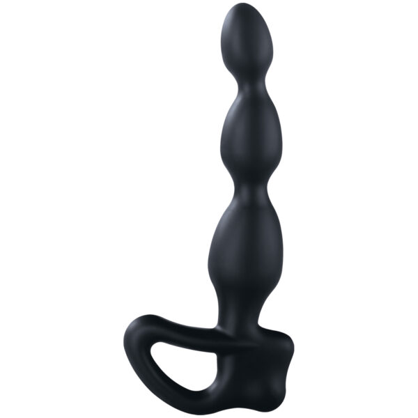 Mystim Big Bend-it Prostate Stimulator - Black Black