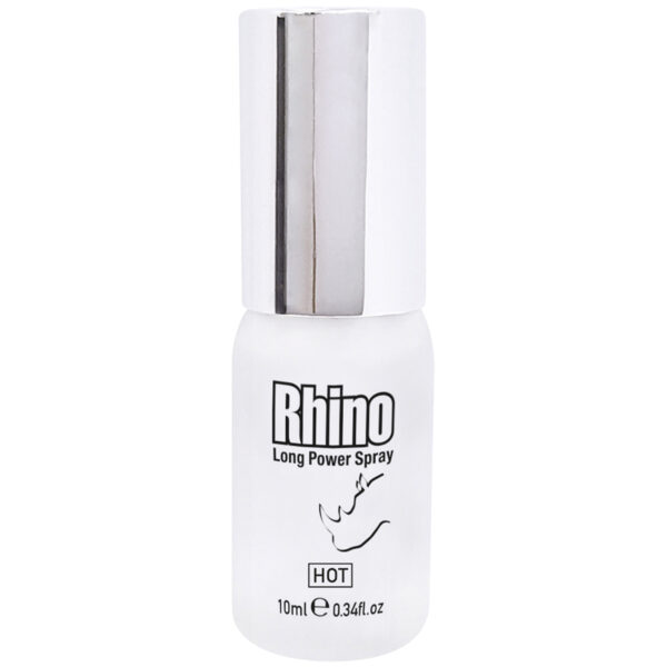 Rhino Spray Hot Long Power Spray 10 ml - Klar Klar