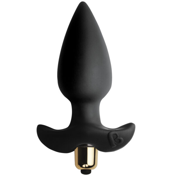 Rocks Off Butt Throb Anal Vibrator - Black Black