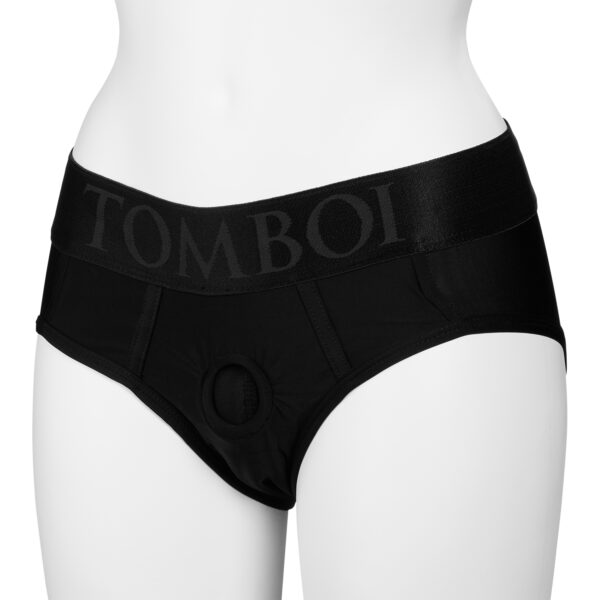 SpareParts HardWear Tomboi Brief Harness til Kvinder - Sort - M Sort M