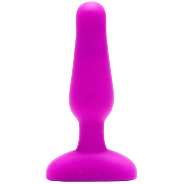 B-Vibe Novice Fjernbetjent Butt Plug - Purple Purple