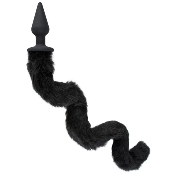 Tailz Bad Kitty Cat Tail Anal Plug - Sort Sort