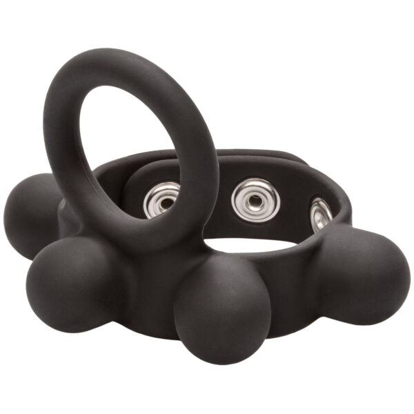 CalExotics Weighted C-Ring Ball Stretcher - Black - M Black M