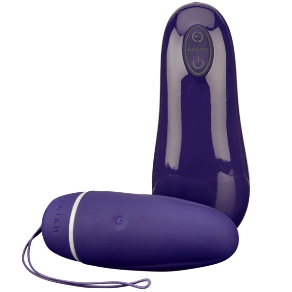 B Swish Bnaughty Deluxe Unleashed Trådløs Vibrator Æg - Dark Blue Dark Blue