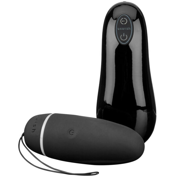 B Swish Bnaughty Deluxe Unleashed Trådløs Vibrator Æg - Black Black