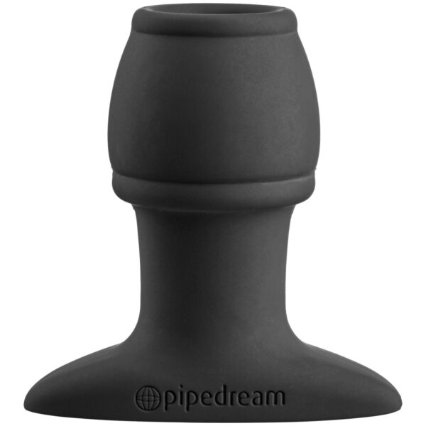 Anal Fantasy Open Wide Tunnel Plug - Black Black