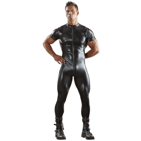 Svenjoyment Wetlook Catsuit - Black - M Black M