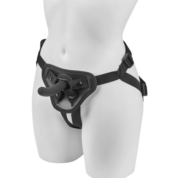 obaie Unisex Strap-On Harness med Dildo - Black Black