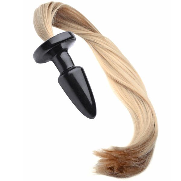 Tailz Pony Tail Anal Plug - Sort Sort