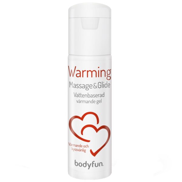 Bodyfun Warming Massage og Glidecreme 100 ml - Clear Clear