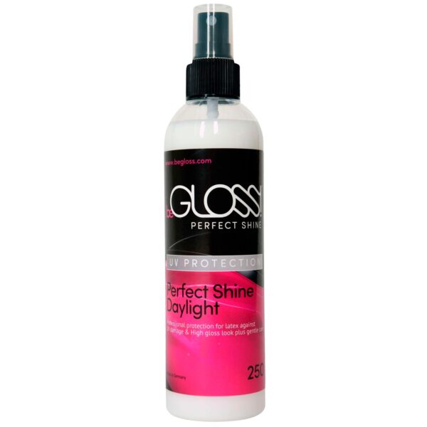 beGLOSS Perfect Shine Daylight UV Beskyttelse 250 ml - Clear Clear