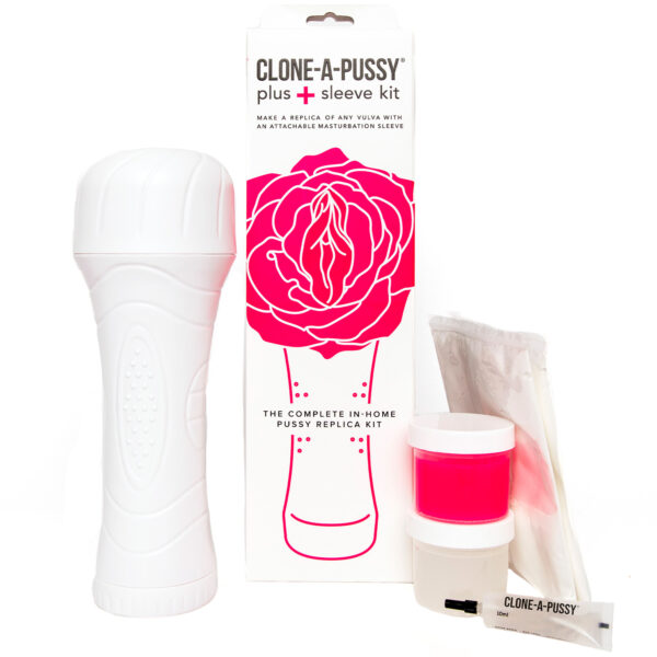 Clone-A-Pussy Plus Klon Din Vagina Sæt med Sleeve - Rosa Rosa