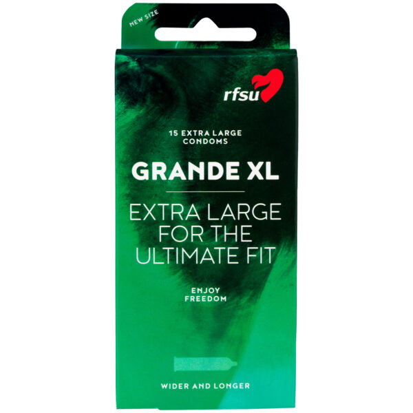 RFSU Grande XL Kondomer 15 stk - Clear Clear