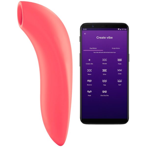 We-Vibe Melt App-styret Klitoris Stimulator - Coral Coral