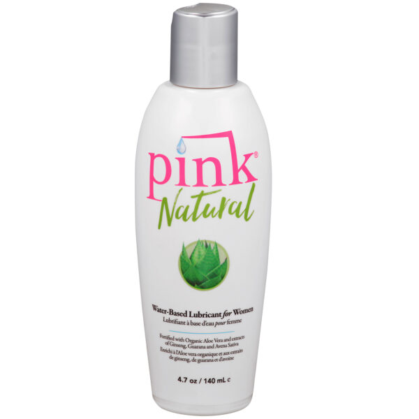 Pink Natural Vandbaseret Glidecreme 140 ml - Clear Clear