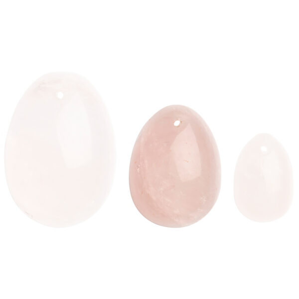 La Gemmes Yoni Æg Rose Quartz - Pink - M Pink M