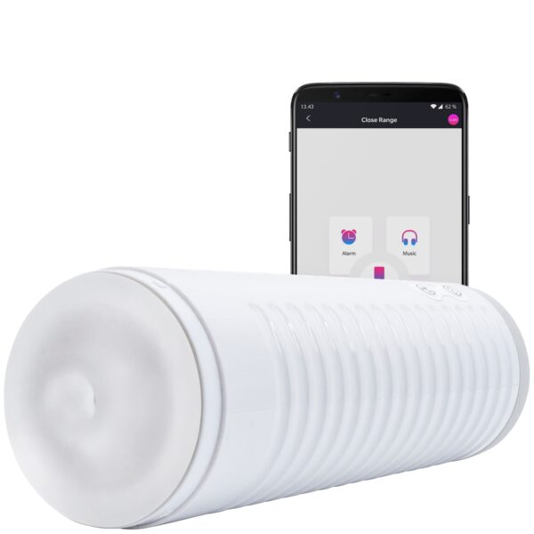 Lovense Max 2 App-styret Onaniprodukt - White White