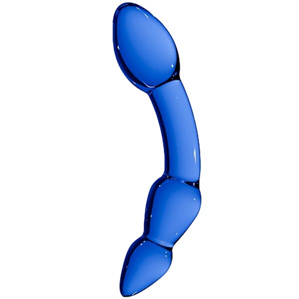 Chrystalino Superior Glas Dildo - Blue Blue