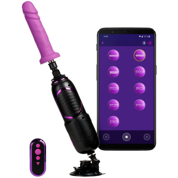 Hismith Pro Traveler 2.0 App-Controlled Sex Machine - Lilla Lilla