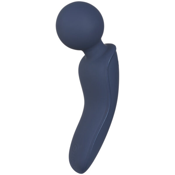 Amaysin Curvy Opladelig Mini Magic Wand Vibrator - Blå Blå