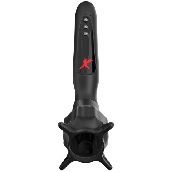 PDX Elite Vibrating Roto-Sucker - Black Black