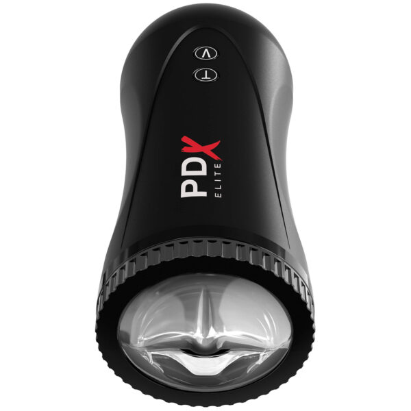 PDX Elite Moto Stroker Masturbator - Clear Clear