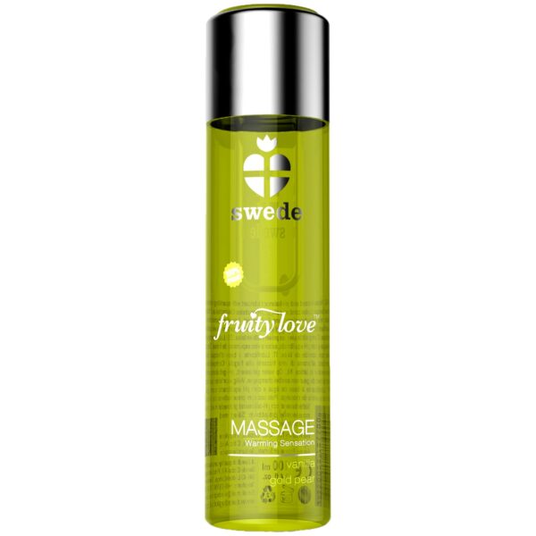 Swede Fruity Love Warming Flavoured Massage Lotion 120 ml - Klar Klar