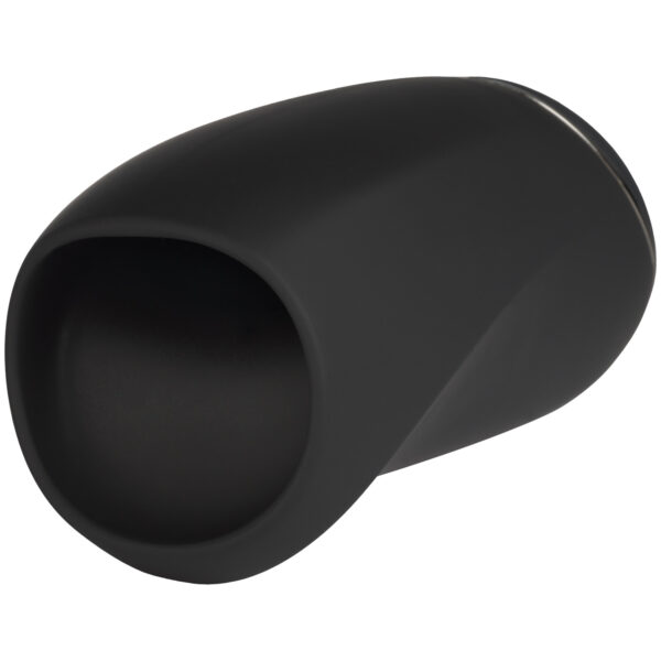 Sinful Thrusting Penis Vibrator - Black Black