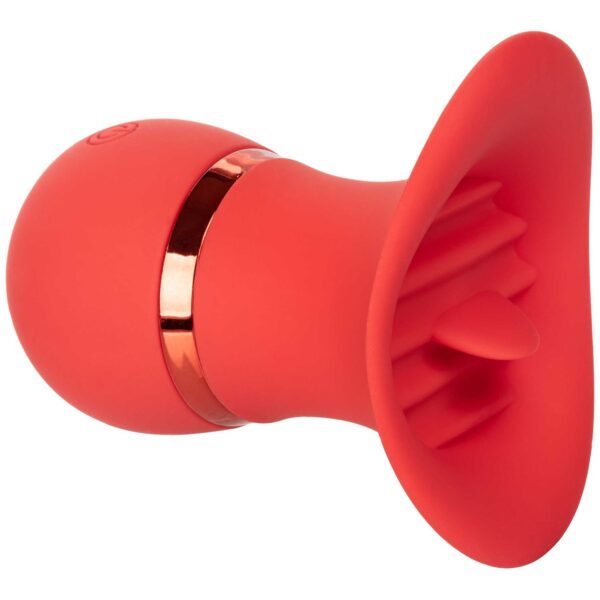 CalExotics French Kiss Charmer Vibrator - Red Red