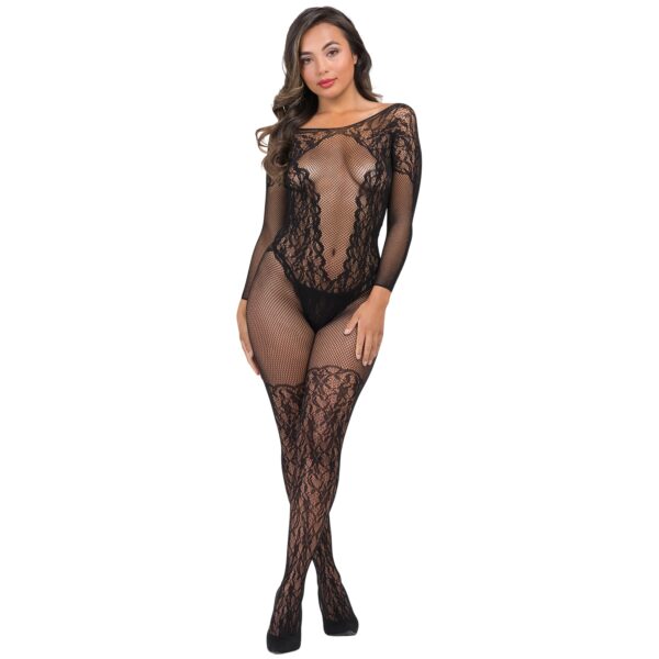 Fifty Shades Of Grey Captivate Spanking Bodystocking - Black - One Size Black One Size