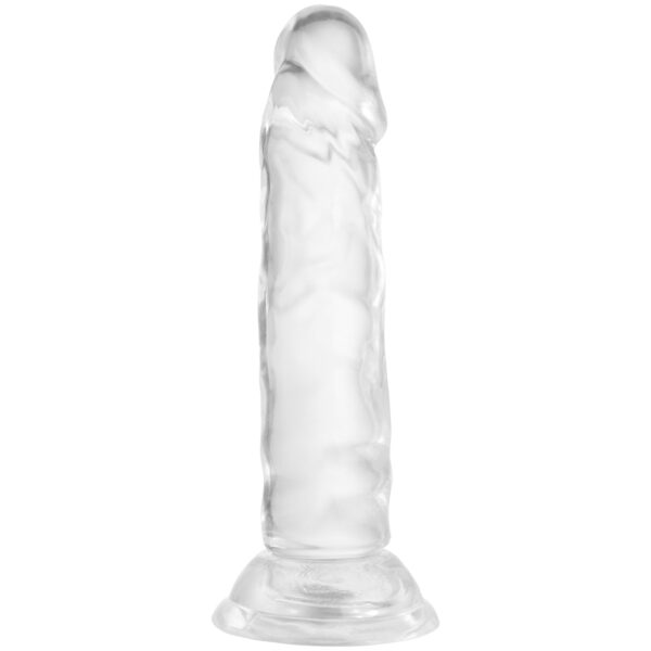 Willie City Klar Realistisk Dildo med Sugekop 13 cm - Clear Clear