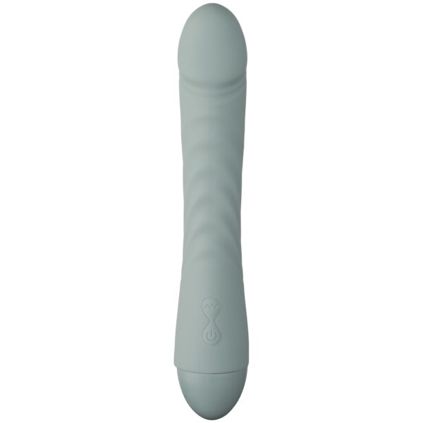 Amaysin Ribbed Dildo Vibrator - Blå Blå