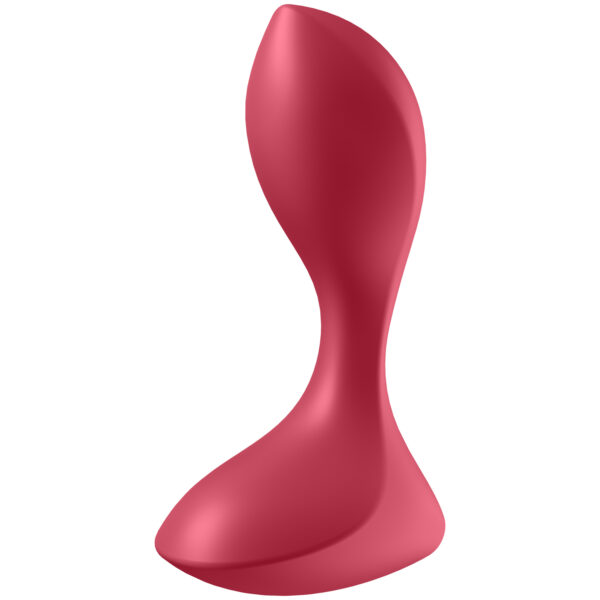 Satisfyer Backdoor Lover Butt Plug Vibrator - Red Red