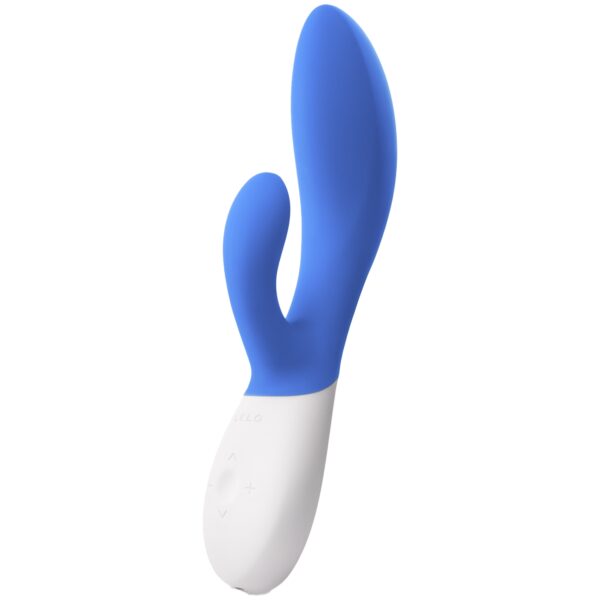 LELO Ina Wave 2 Dual-Action Rabbit Vibrator - Dark Blue Dark Blue